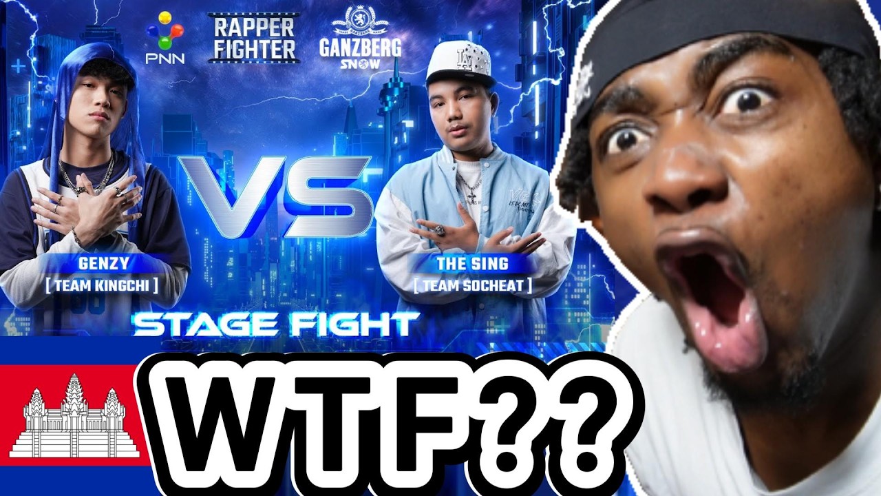 FIRST TIME WATCHING!! 🇰🇭GENZY​ VS THE SING x STAGE FIGHT (REACTION!!)