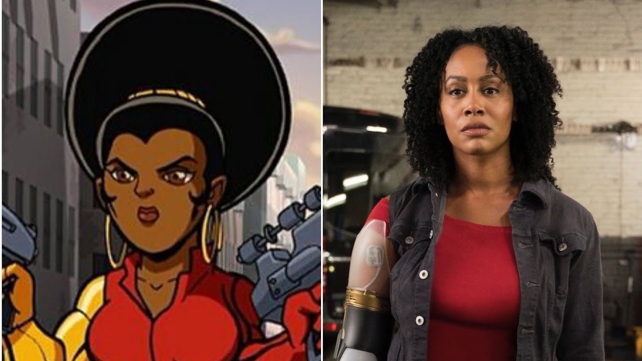 Evolution of Misty Knight in TV shows. (2009-2018) (Marvel Comics)