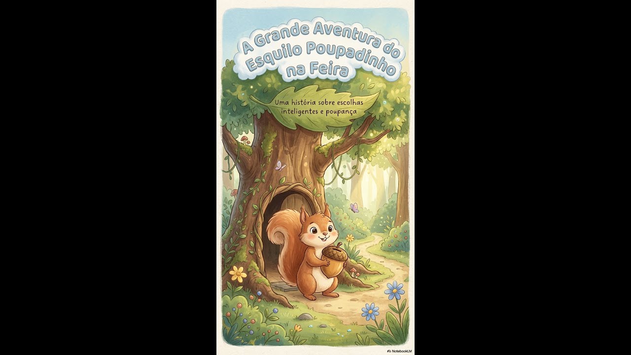 A grande aventura do Esquilo Poupadinho na feira | Gaveta de Fichas