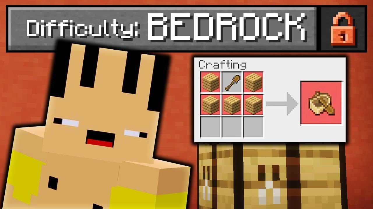 we played Bedrock Minecraft for the first time and it did NOT go well...