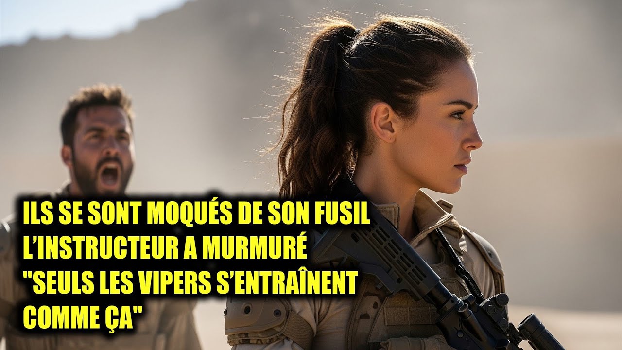 Ils se sont moqués de son arme, jusqu'à ce que l'instructeur dise  seuls les Vipers font ça