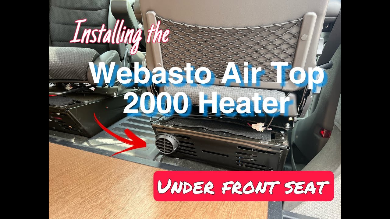Ford Transit Van Build | Installing the Webasto Air Top 2000 Heater | Learn from our Mistakes!