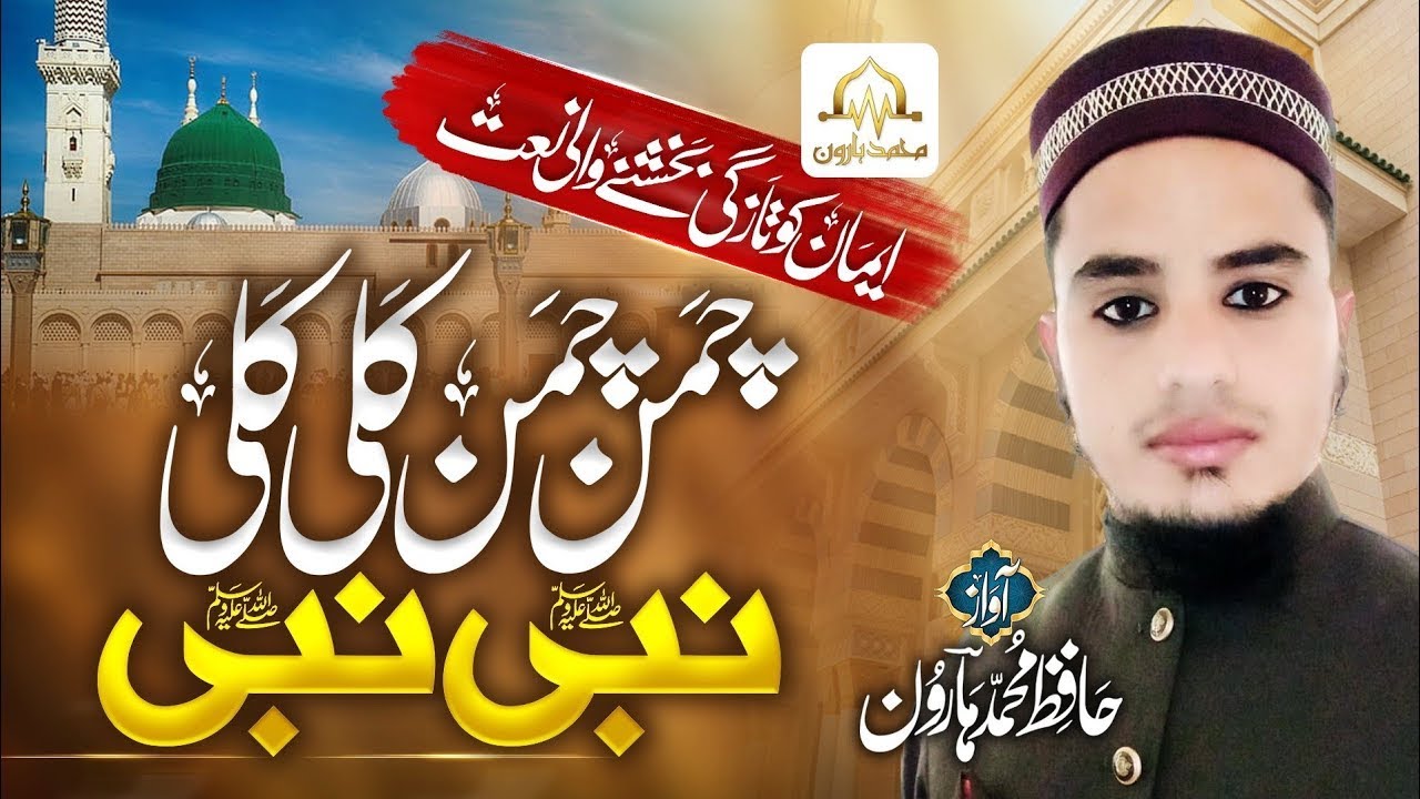 New Beautiful Naat 2024 || Nagar Nagar Gali Gali || Hafiz Muhammad Haroon || HMHO