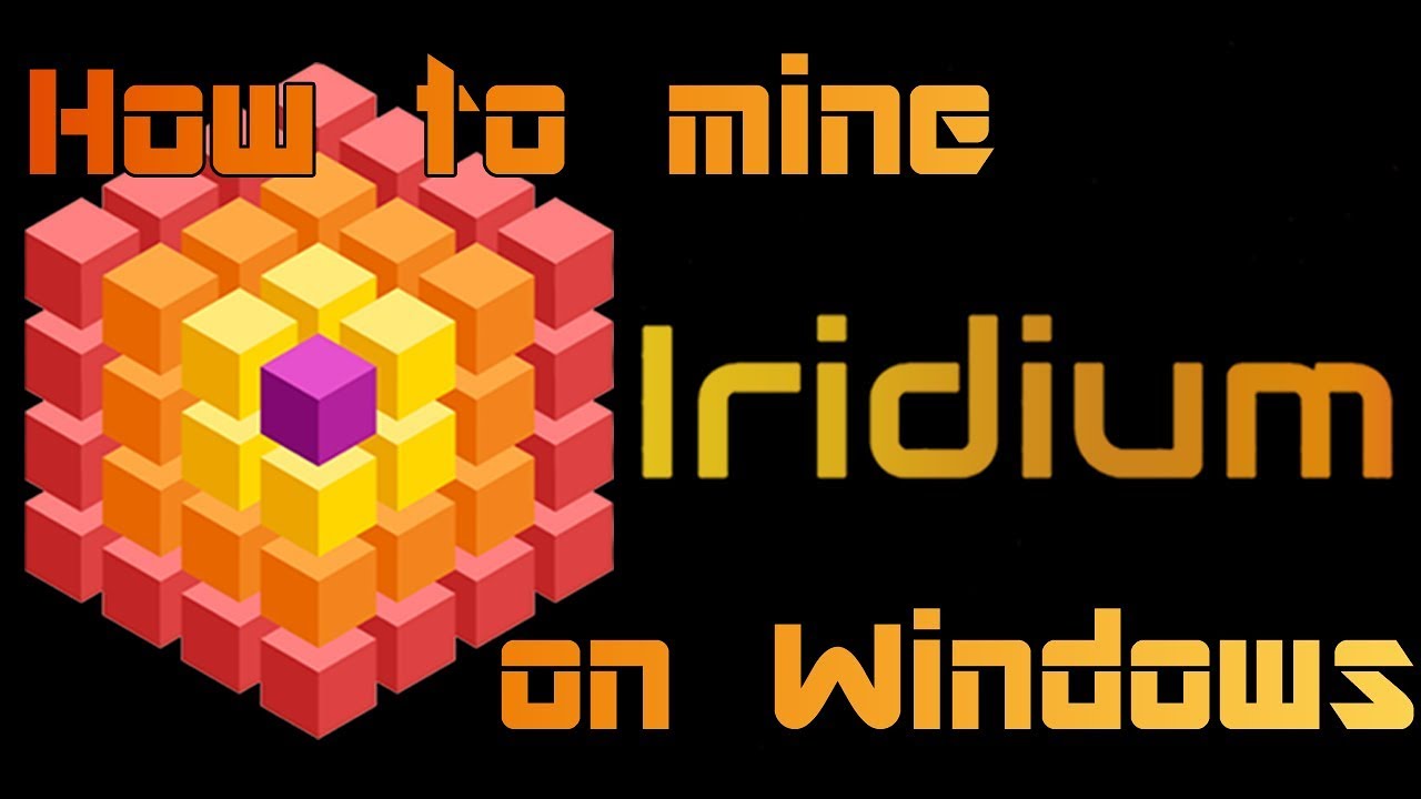 Iridium Cash ► How to mine in Windows ◀ Tutorial