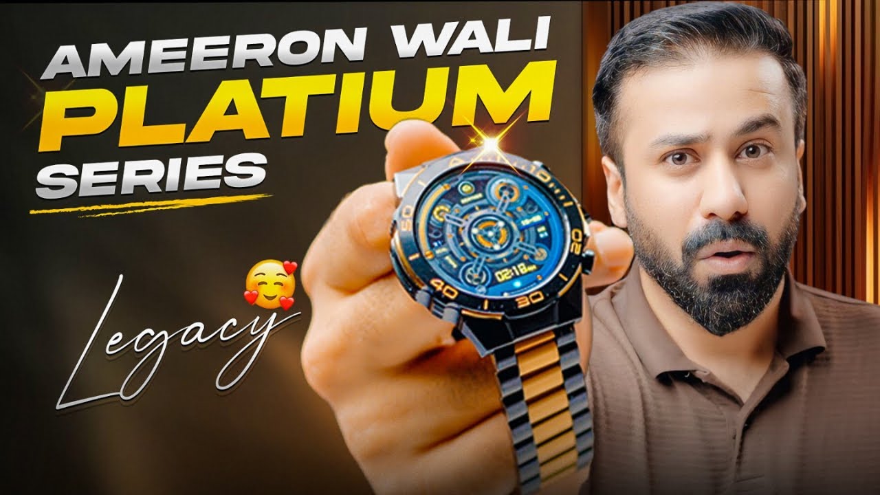 Ameeron Wali Smartwatch Amoled Display FT. Zero lifestyle Legacy Smartwatch Unboxing & Quick Review