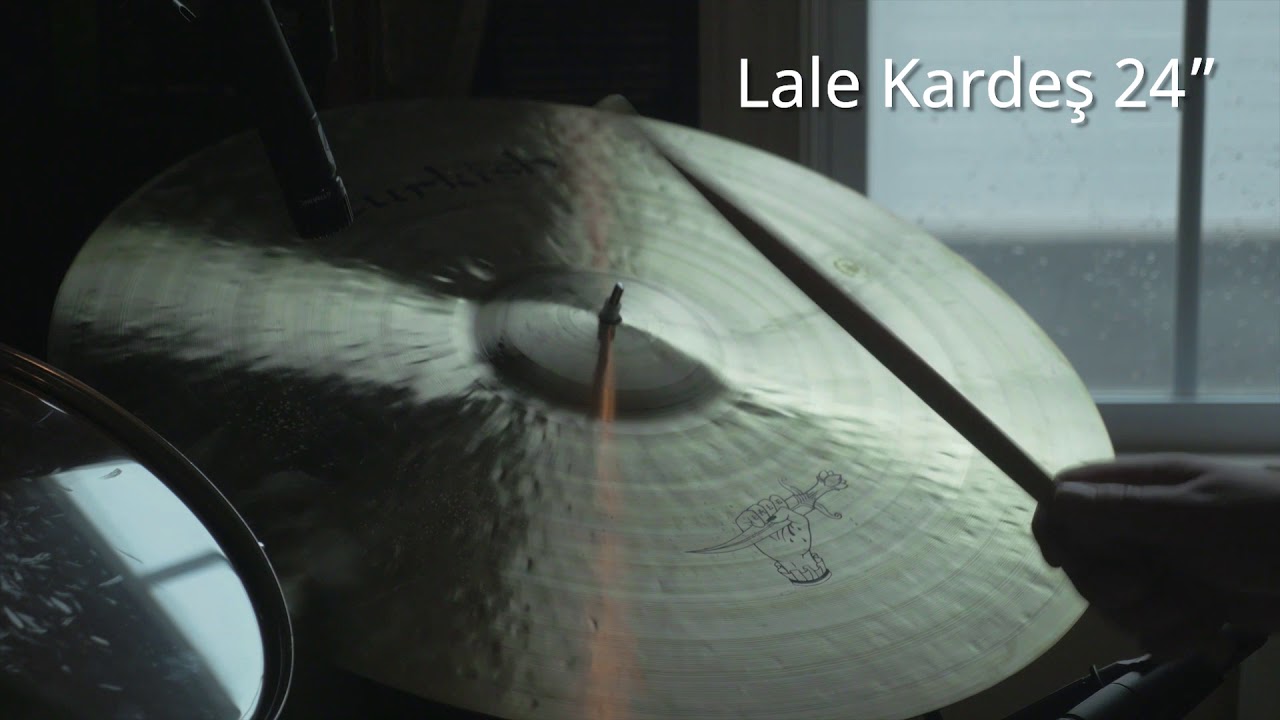 Lale Kardeş 22&rdquo; and 24&rdquo; rides from Turkish Cymbals