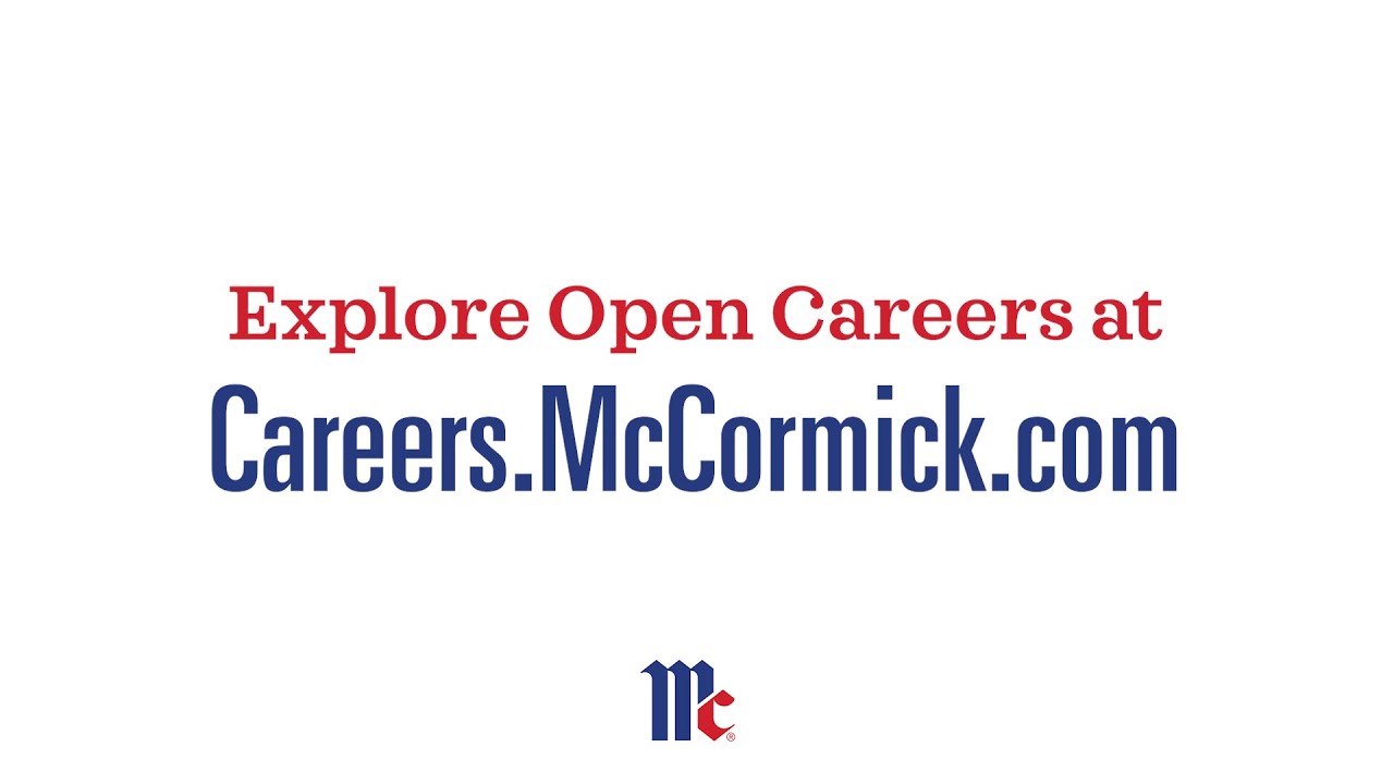 McCormick Careers in Peterborough, UK