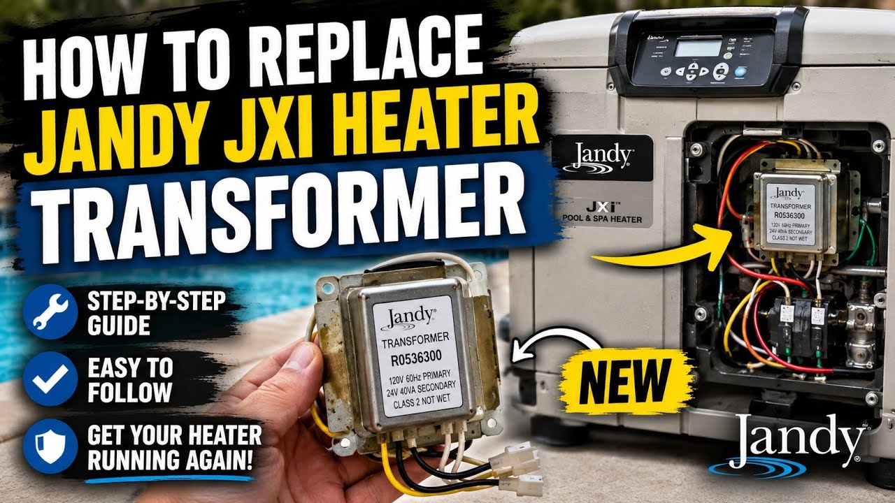 INSTALLING A JANDY JXI HEATER TRANSFORMER