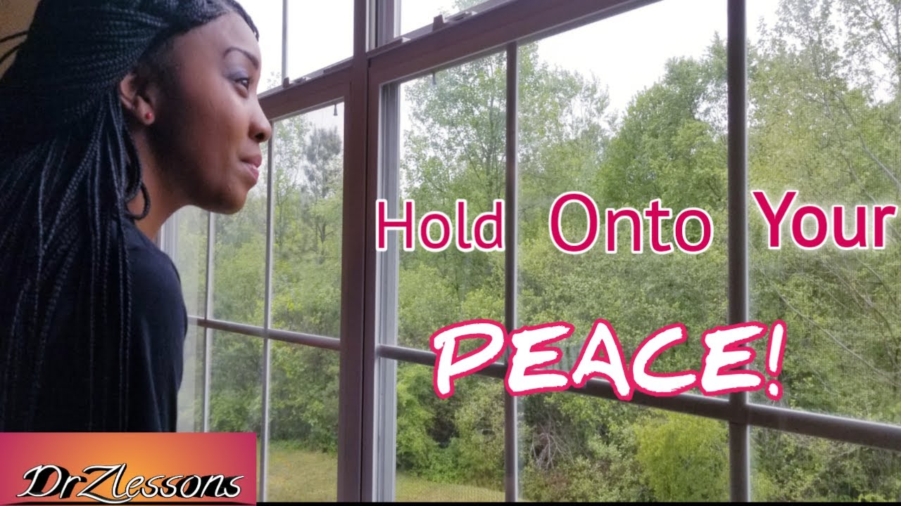 Hold Onto Your Peace  | Self-Care Ideas for Sahm