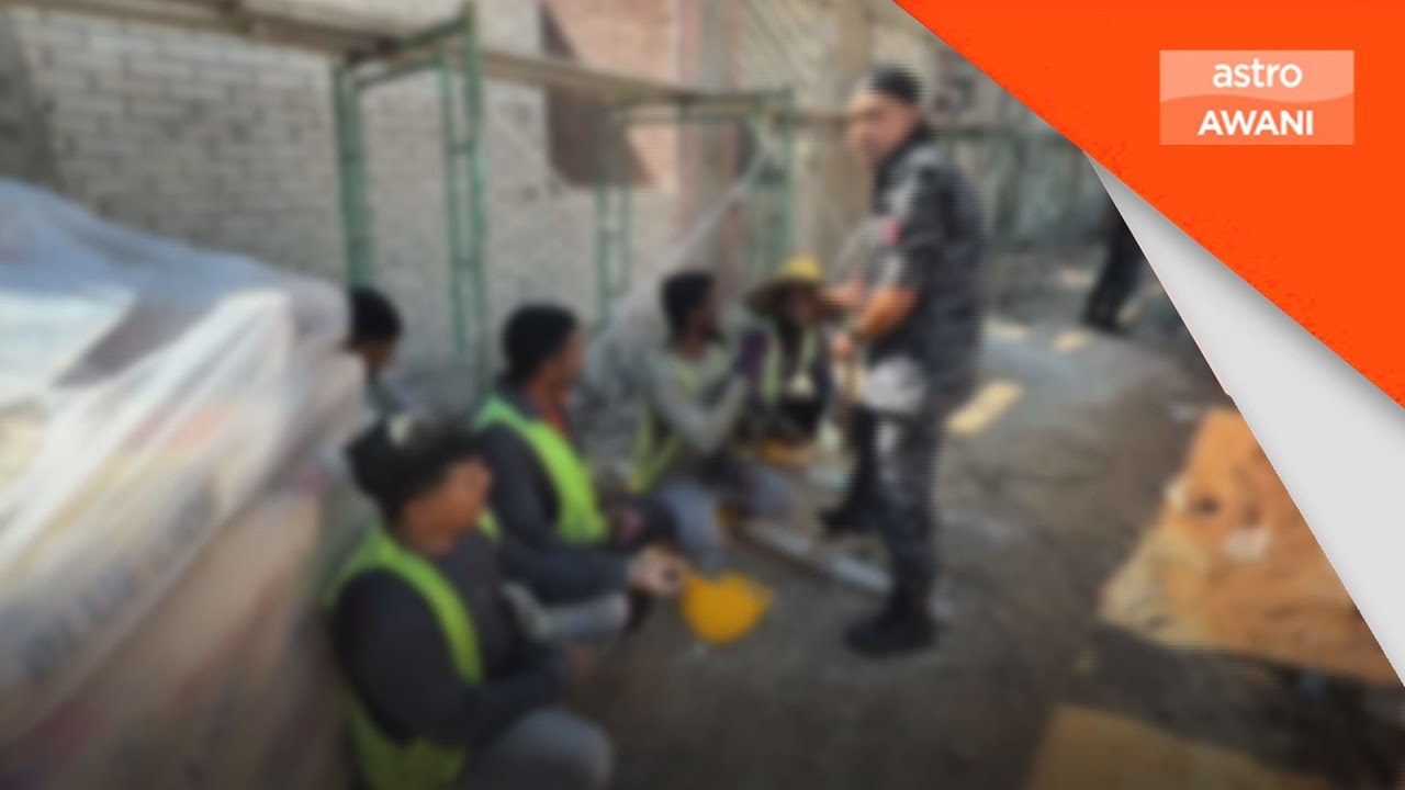 PATI bertempiaran lari ke dalam sawah dan panjat bumbung elak ditahan JIM Kedah