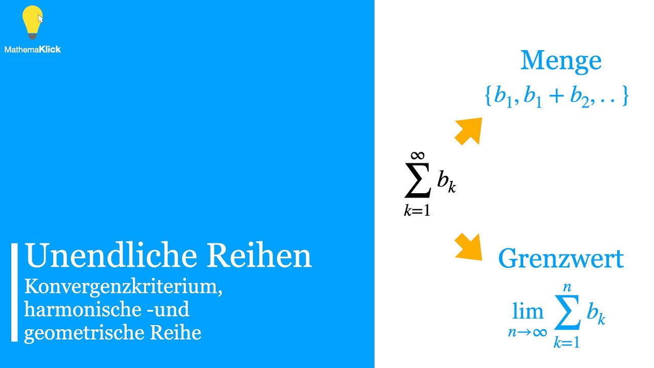 Unendliche Reihen | n-te Partialsumme | Geometrische und Harmonische Reihe
