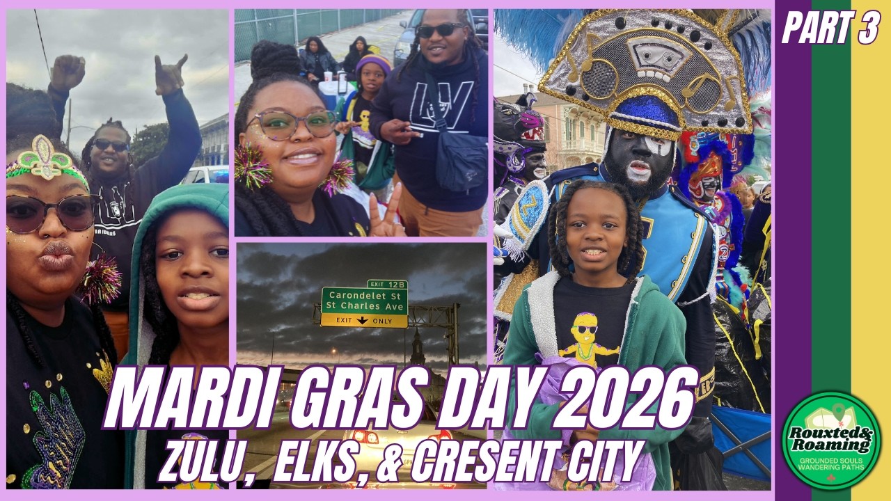 Mardi Gras Day 2026 | Zulu Parade, Elks Orleans & Crescent City Highlights (Part 3)