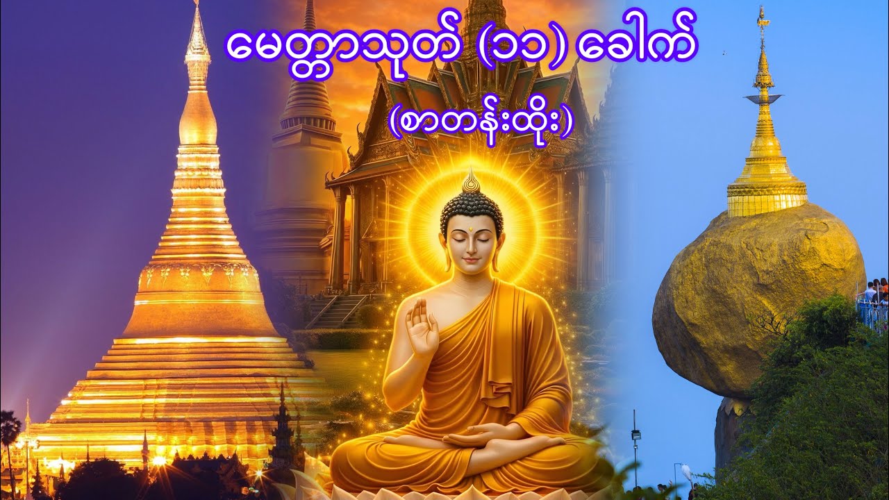 မေတ္တာသုတ် (၁၁) ခေါက် (စာတန်းထိုး) နေ့စဉ်ပူဇော်ပေးပါ