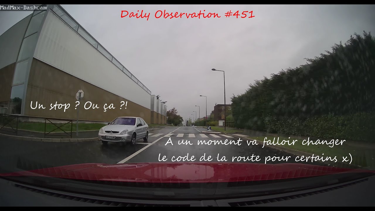 Daily Observation #451 - Un stop ? Où ça ?? x)