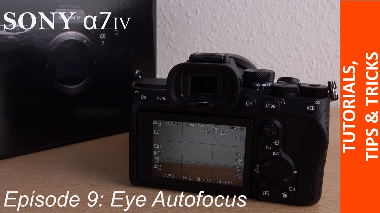 How to activate Eye Autofocus (Human, Animal, Bird) in your Sony Alpha 7 IV - Fast & Easy Tutorial