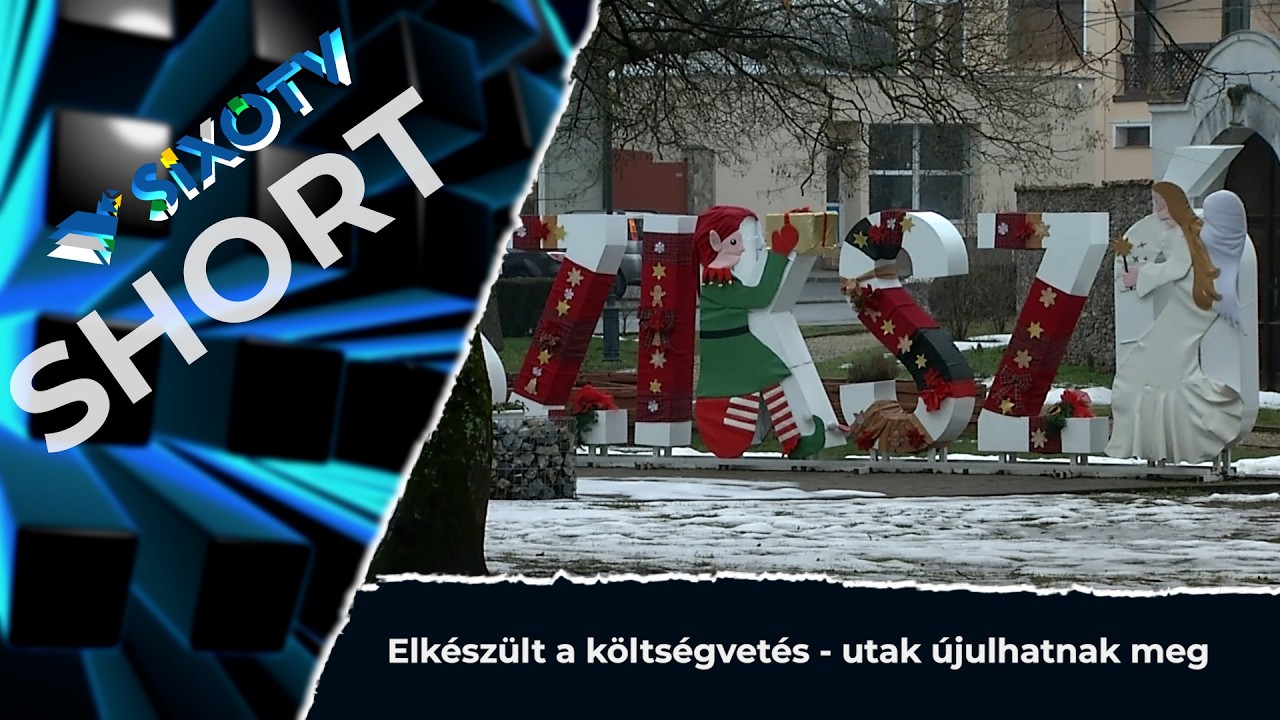 SIXOTV Short - 2026.02.20. - Elkészült a költségvetés, utak újulhatnak meg Szikszón