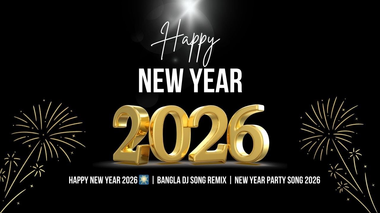 Happy New Year 2026 🎆 | Bangla DJ Song Remix | New Year Party Song 2026