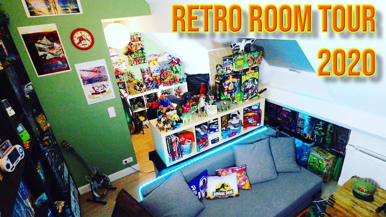 Retro Room Tour 2020 - Behind The Collector #8 80's & 90's Toys and Retro Games!