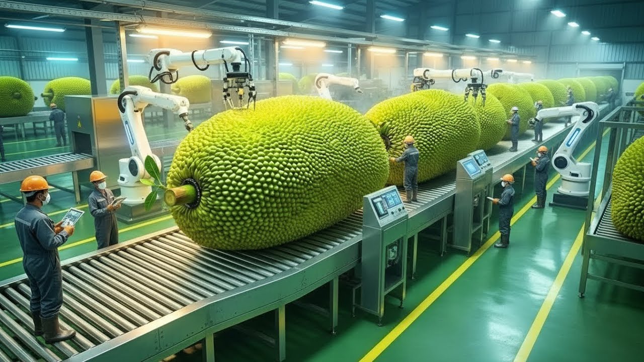 Inside the 50,000 LB Jackfruit Plant – The HYPNOTIC Shredding of Modern Vegan Pork Production