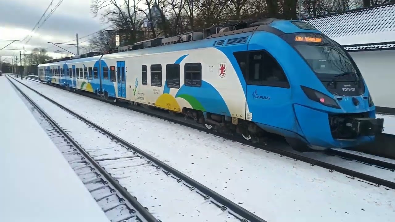 Śnieżna sobota w Goleniowie