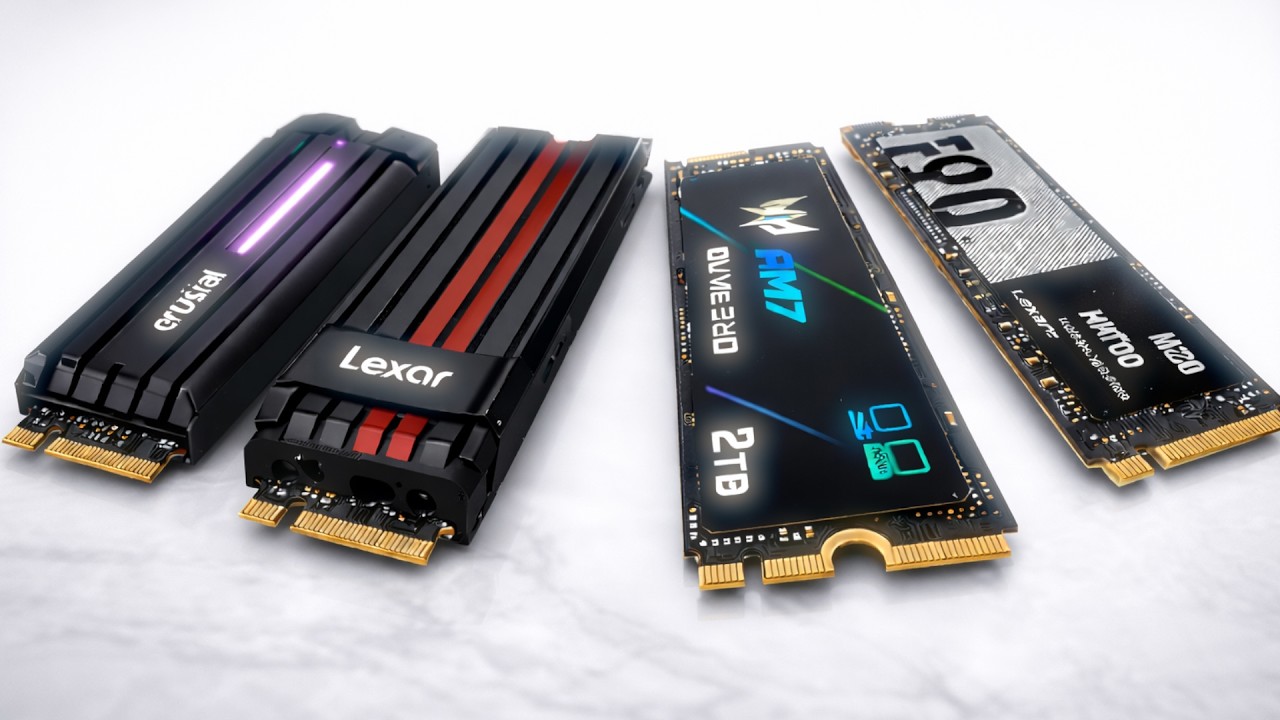 Les 5 meilleurs SSD pour PS5 à acheter en 2026 !