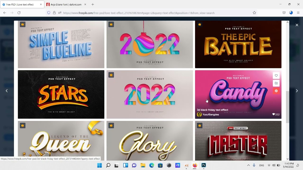 របៀបធ្វើអក្សរ 3D in Photoshop
