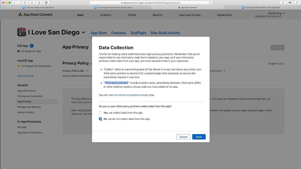 How to change your privacy policy on Apple App Store - June 2021 Edition (4K)