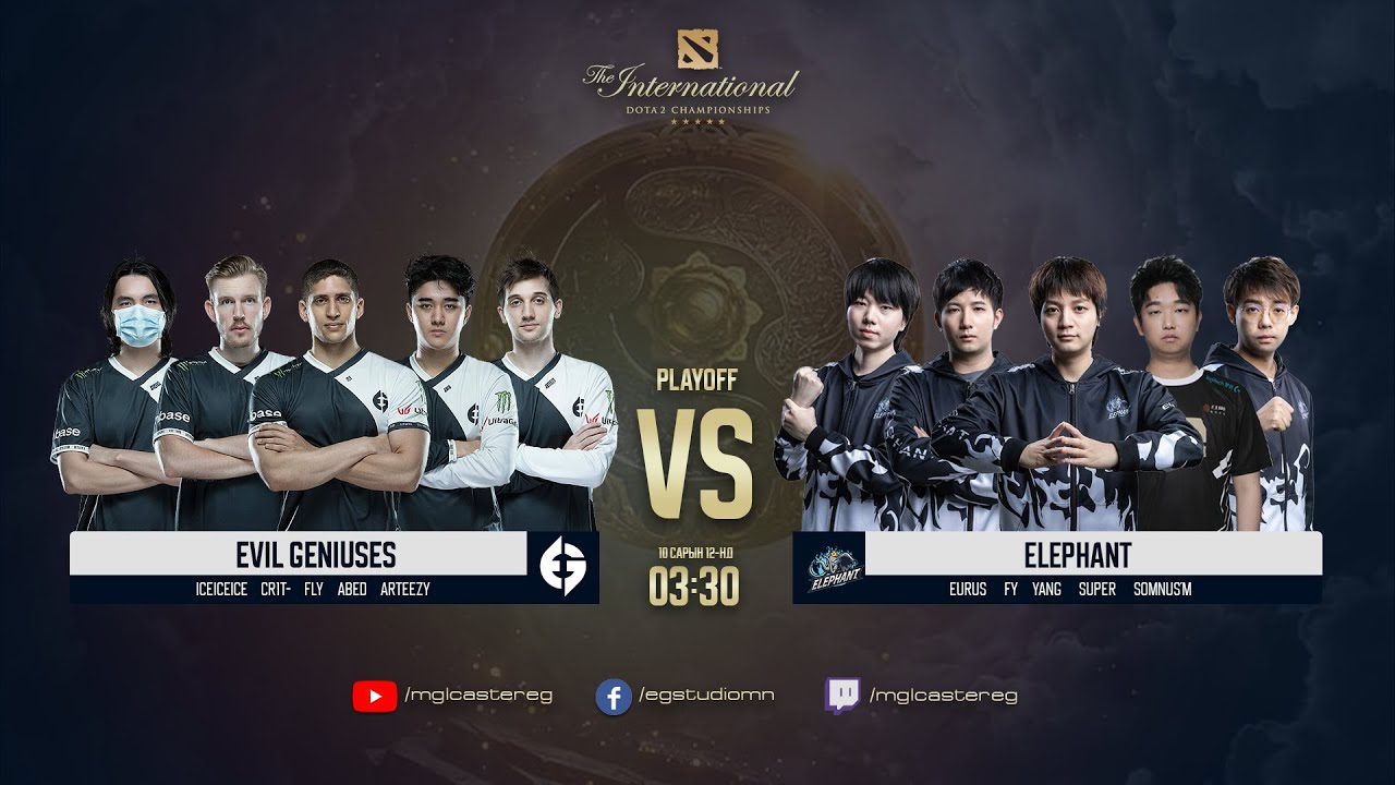 EG vs Elephant The International 2021 | Day 1 | Main Event | LINEBETMN