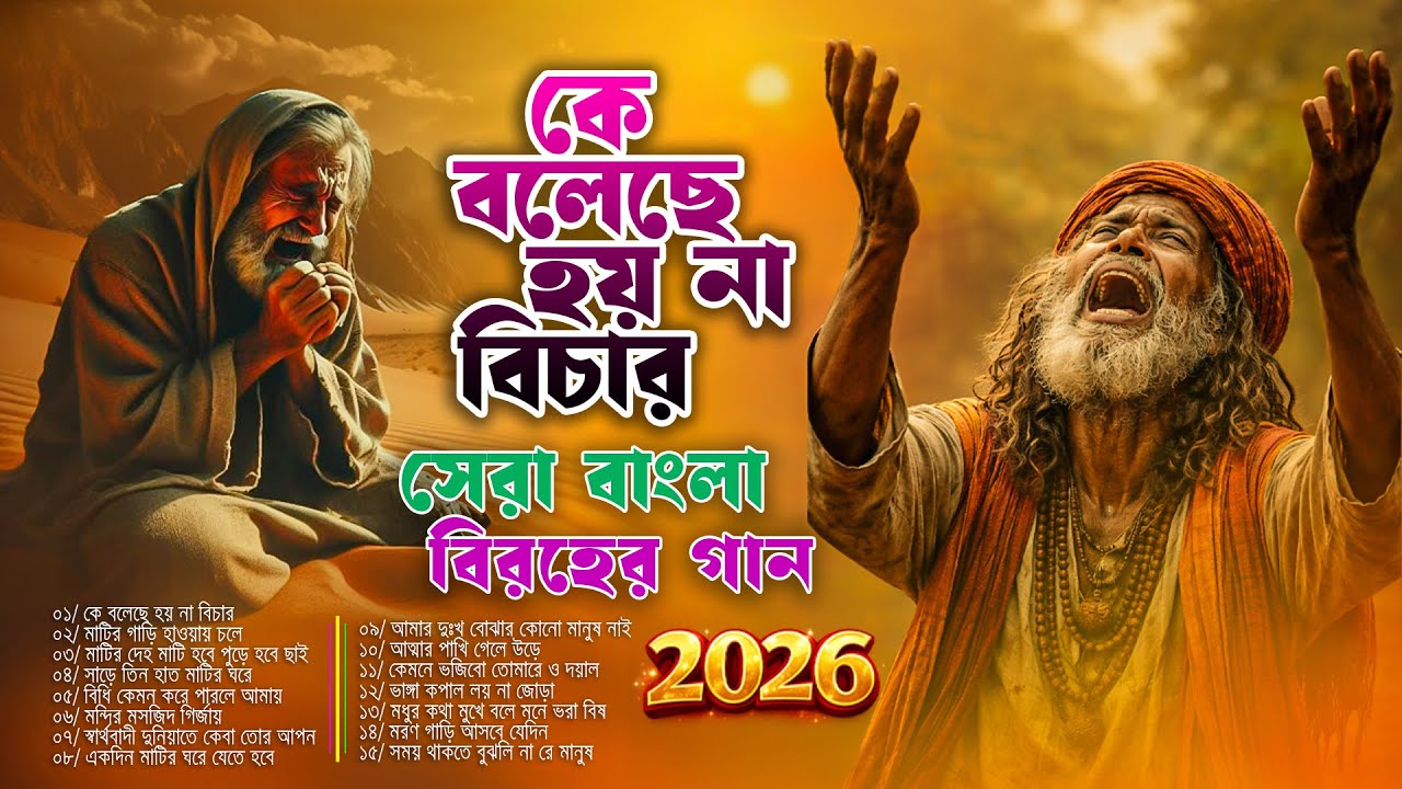সেরা বাংলা ফোক মিক্স ২০২৬Best of Bengali Folk Songs Collection  Bangla Folk Songs Nonstop Folk Sur