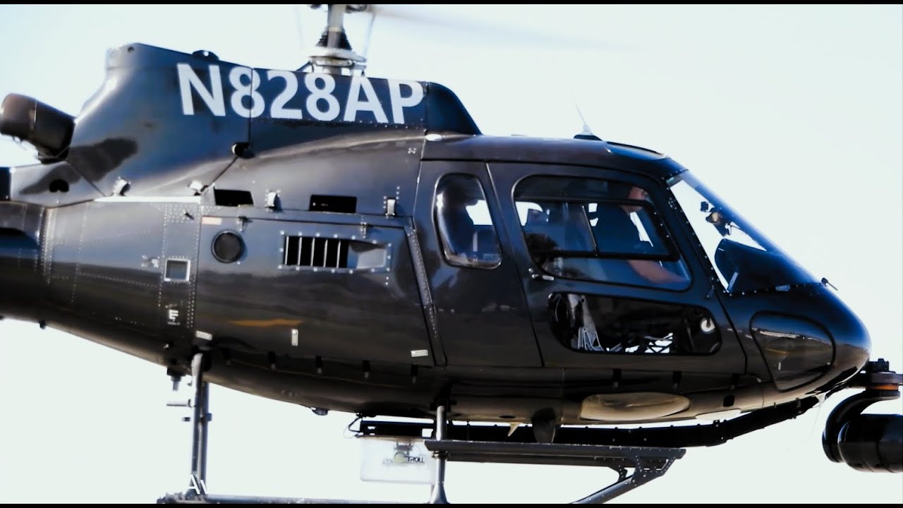 TWO AS350 ABC 7 News Helicopters Covering the Pacific Palisades Fire