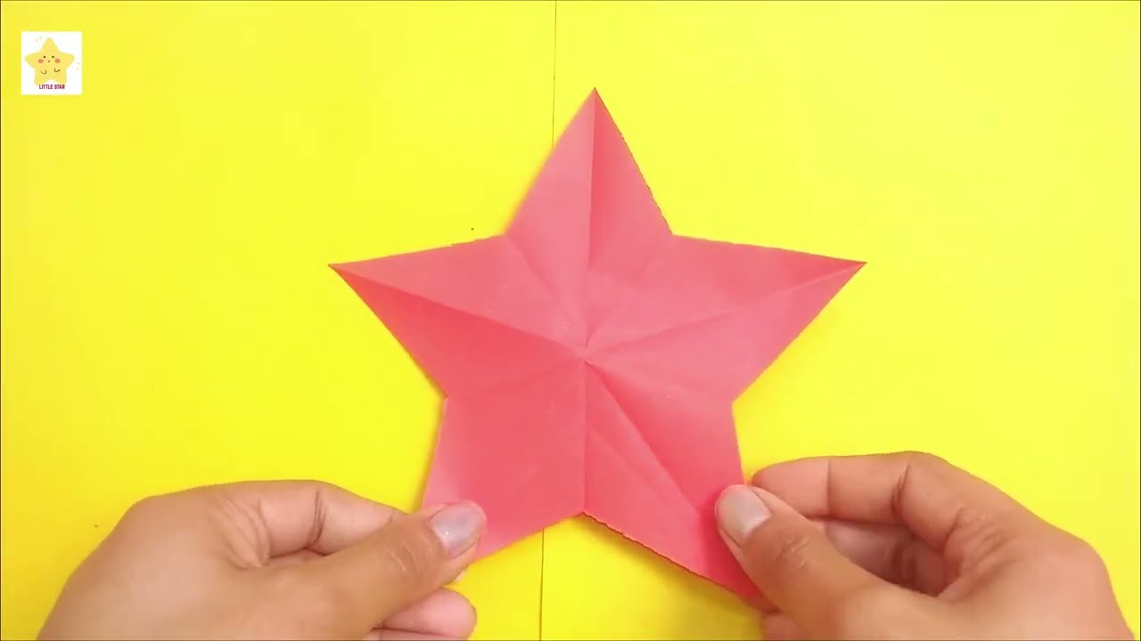 Easy Origami Star Tutorial! ⭐ How to make Paper Stars | Little Star