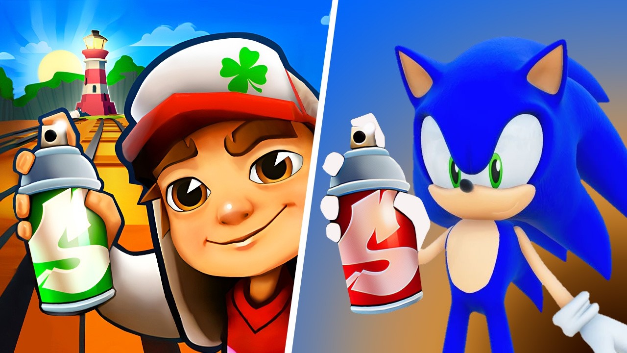 Subway Surfers VS Sonic Subway Surfers Mod, Subway Surfers New Update Easter Ireland, Subway Surf