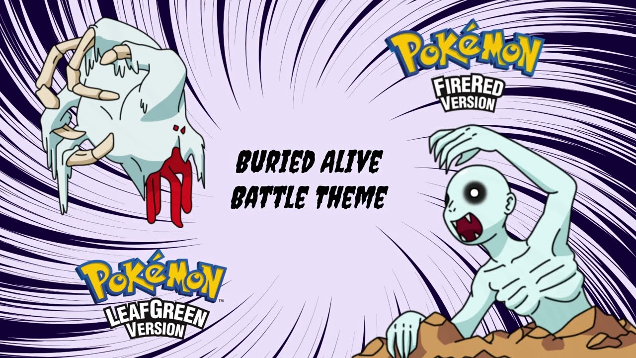 Pokemon FRLG - Battle! Vs Buried Alive Model (What-if Theme)