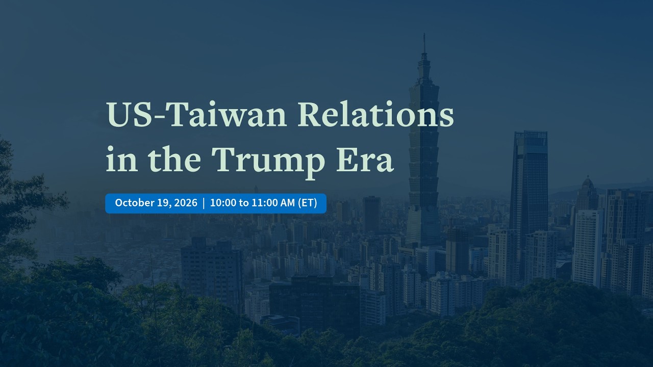 US-Taiwan Relations in the Trump Era