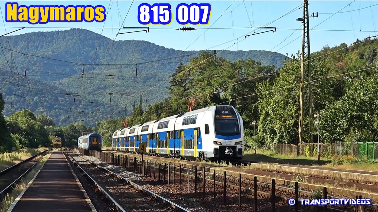 2020.09.20. - Stadler KISS motorvonat a 70-es vasútvonalon (Budapest-Nyugati és Nagymaros között)