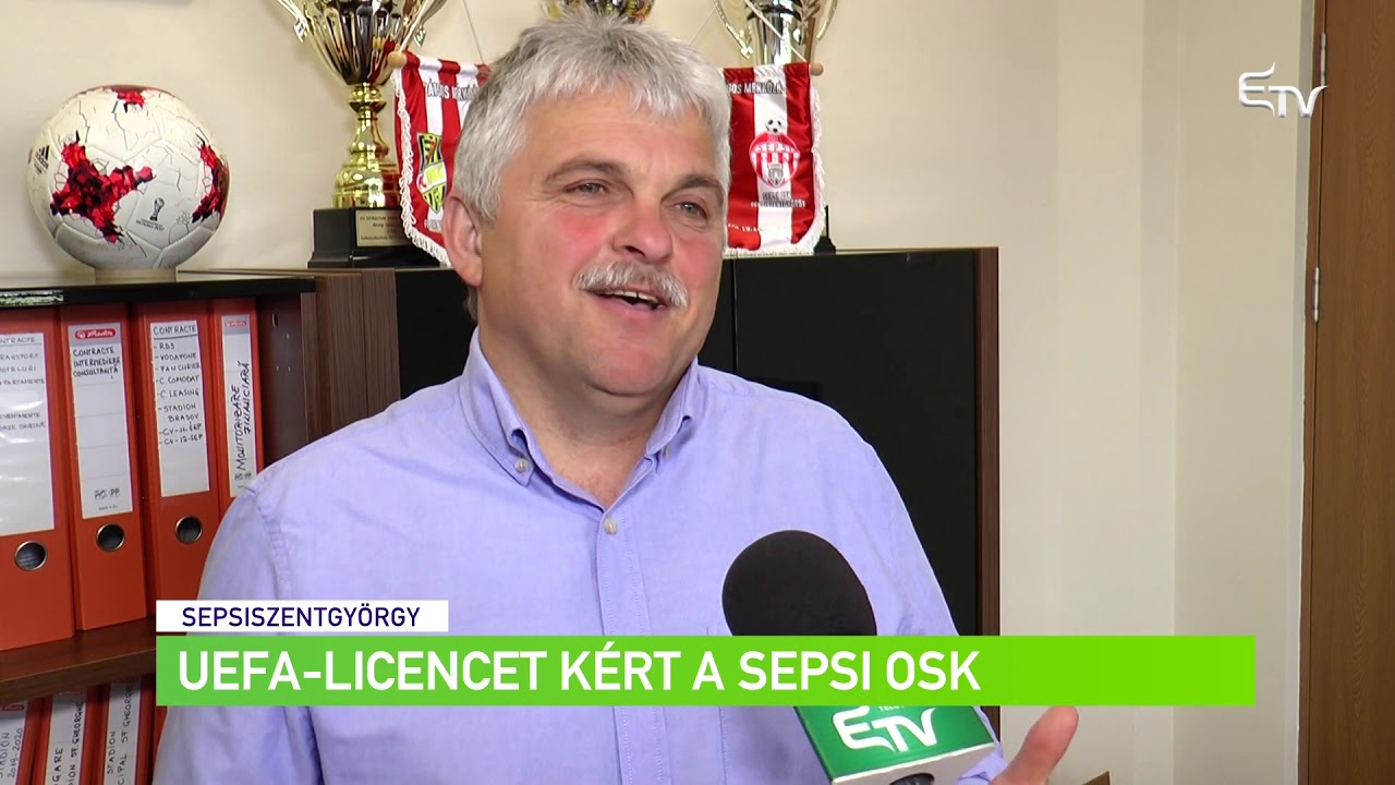 UEFA-licenszet kért a Sepsi OSK – Erdélyi Magyar Televízió