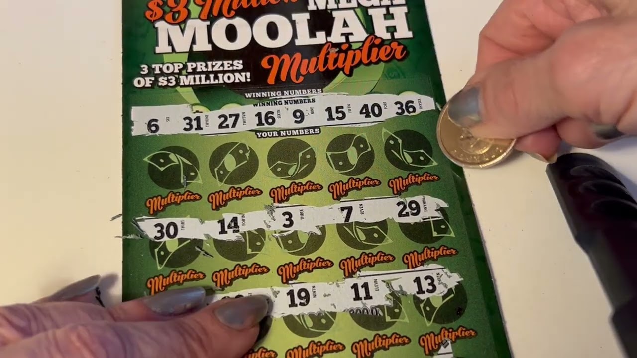 3 Million Mega Moolah and 500 a Week for Life Pennsylvania Lottery Tickets