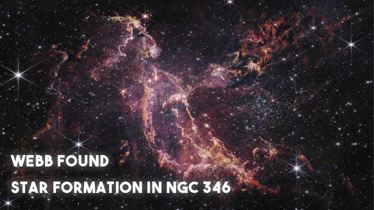James Webb Uncovers Star Formation In A Dwarf Galaxy NGC 346
