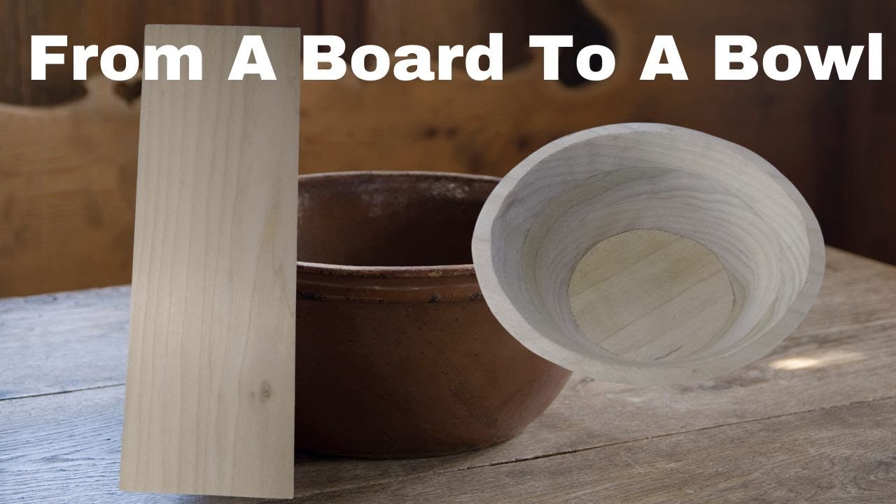 How To Make A Bowl From A Flat Board On The Scroll Saw