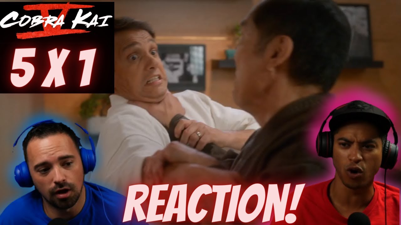 Cobra Kai V 5x1 | Long Long Way From Home | REACTION! Season 5 Episode 1 Netflix Karate Kid Series