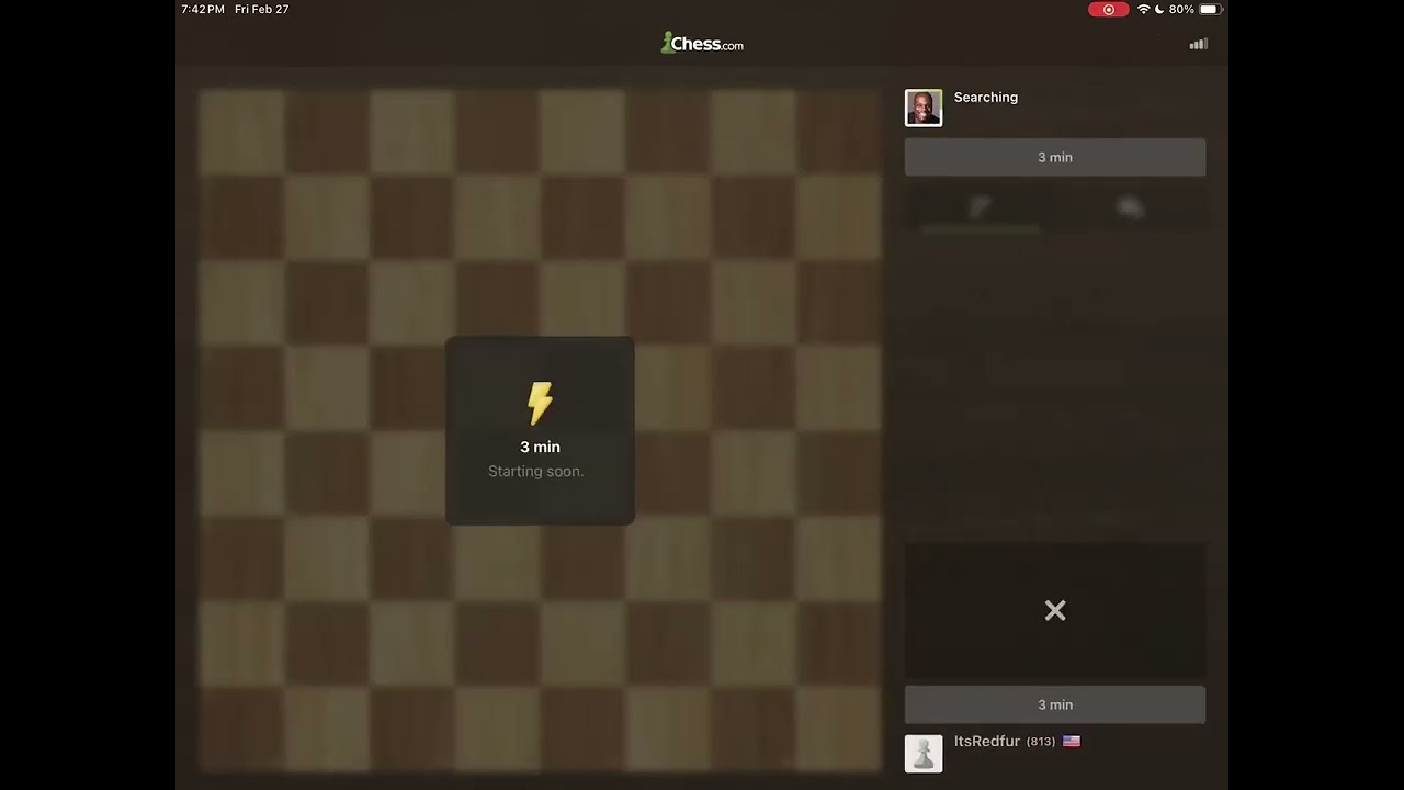 Day 58 of my 365 day chess challenge 