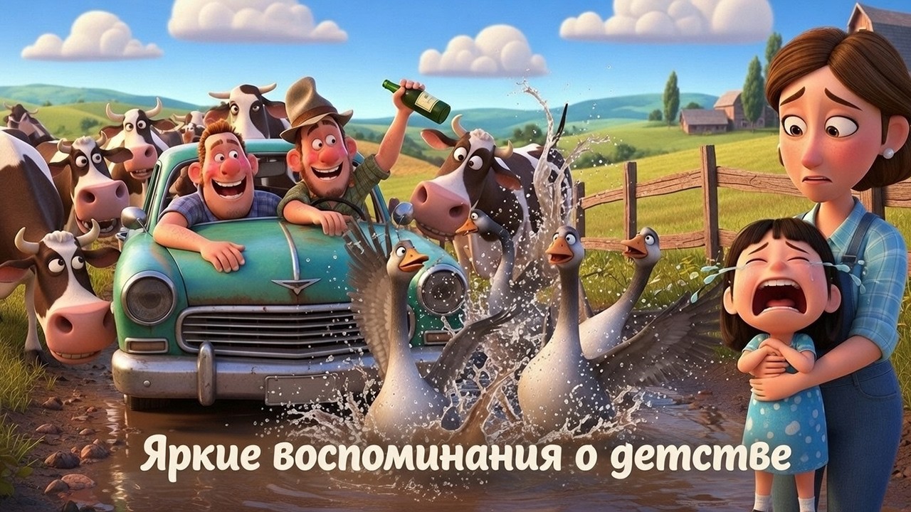 Как пасли коров и чуть не утонула в болоте. ч.1 По секрету
