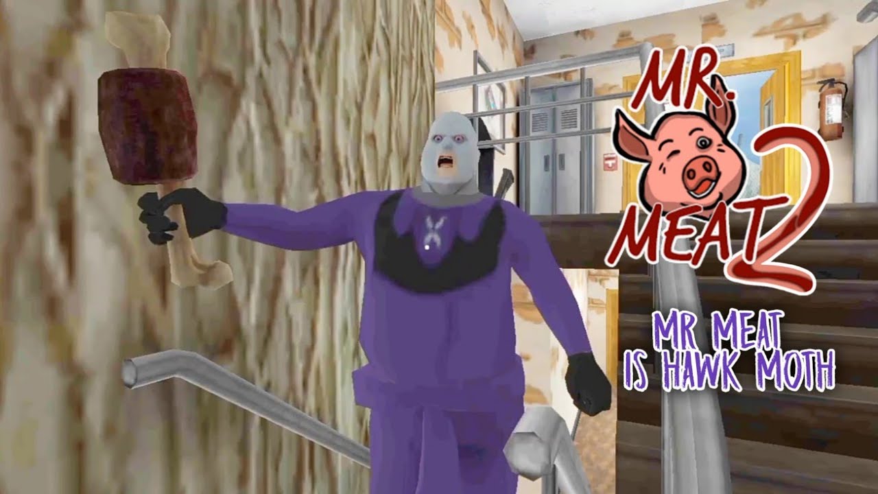 Mr Meat Is Hawk Moth In Mr Meat 2 | NC Gameplay
