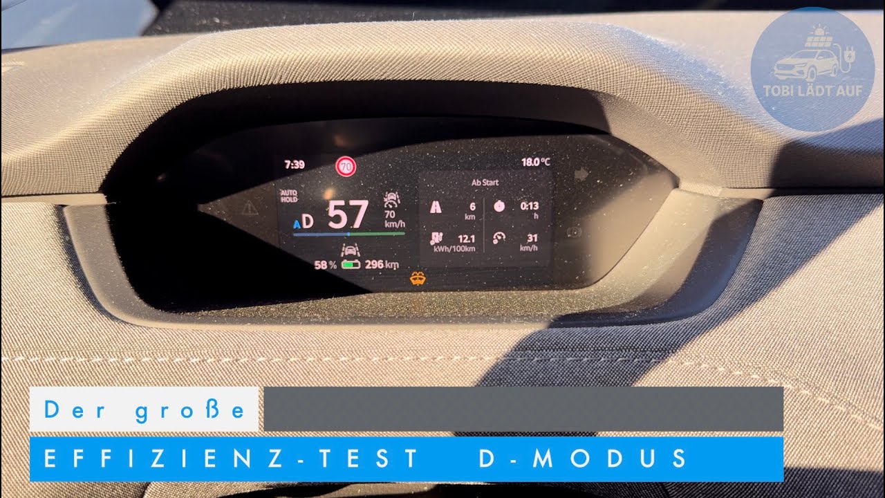 D oder B? Was spart mehr Strom beim Pendeln – der große Elektro Auto Effizienztest!