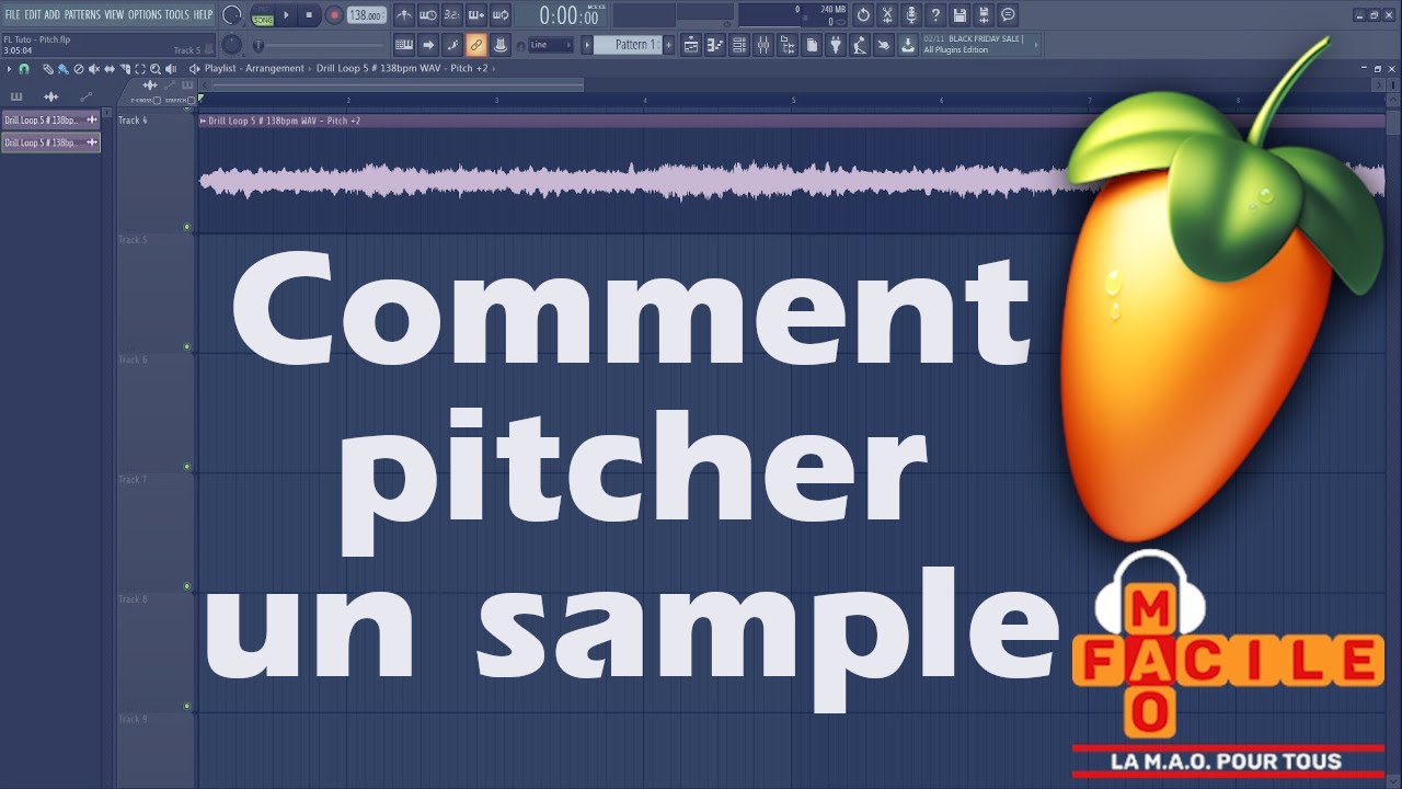 Comprendre le Pitch en MAO | Comment Utiliser le Pitch d'un Sample sur FL Studio