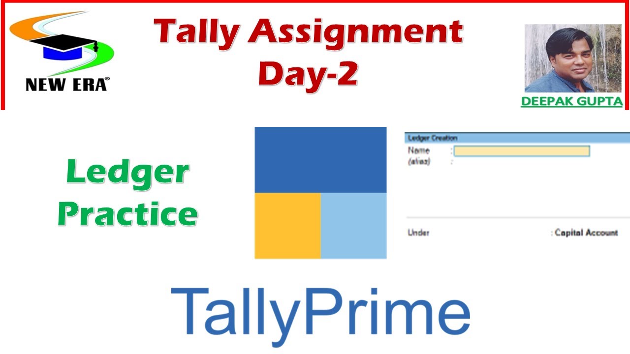 Tally Prime Assignment 2 By Deepak Gupta