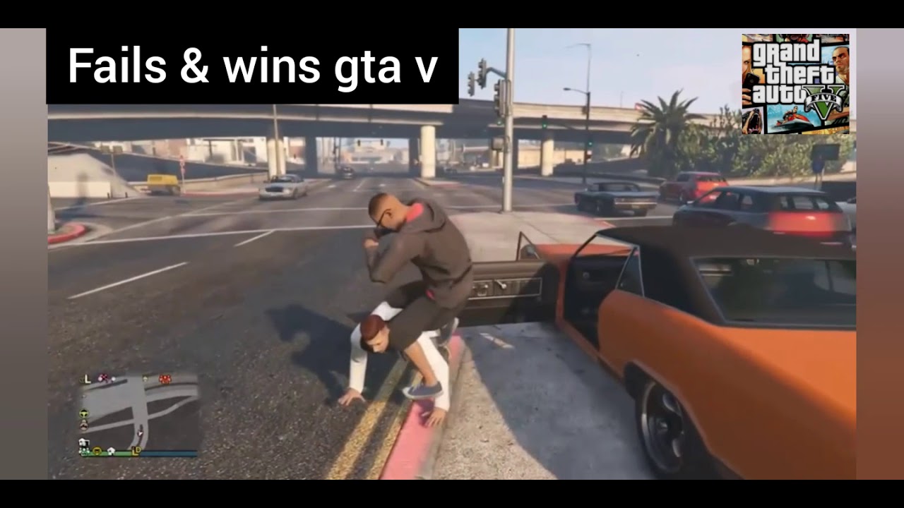 fails e wins do gta v #1