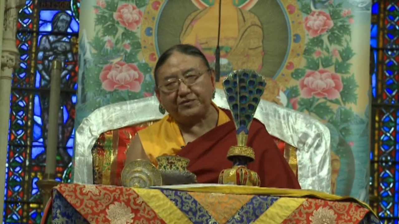 HIS HOLINESS SAKYA TRIZIN-- NYC, PART 9