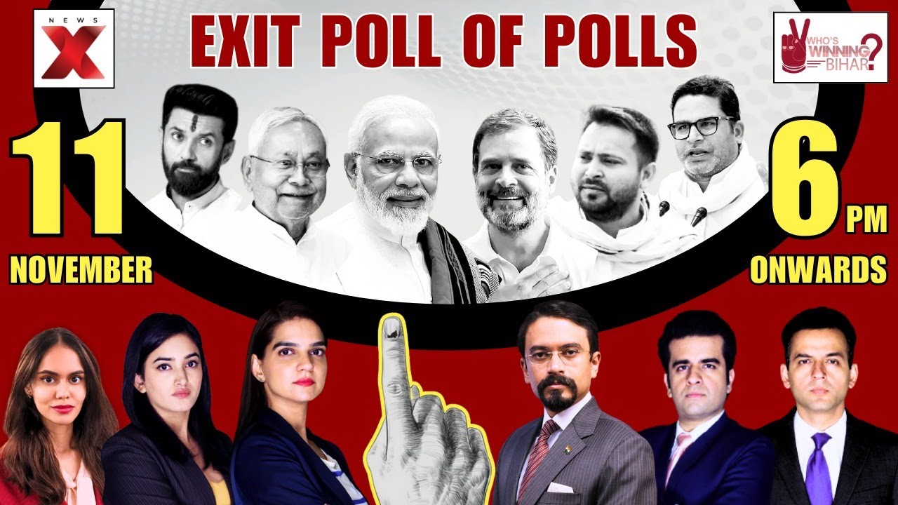 Bihar Exit Poll 2025: Who Will Take the Lead? | NewsX