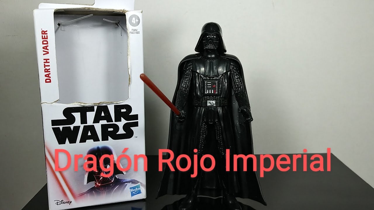 Darth Vader 😊 Hasbro Económico Figura de Acción Revisión en Español